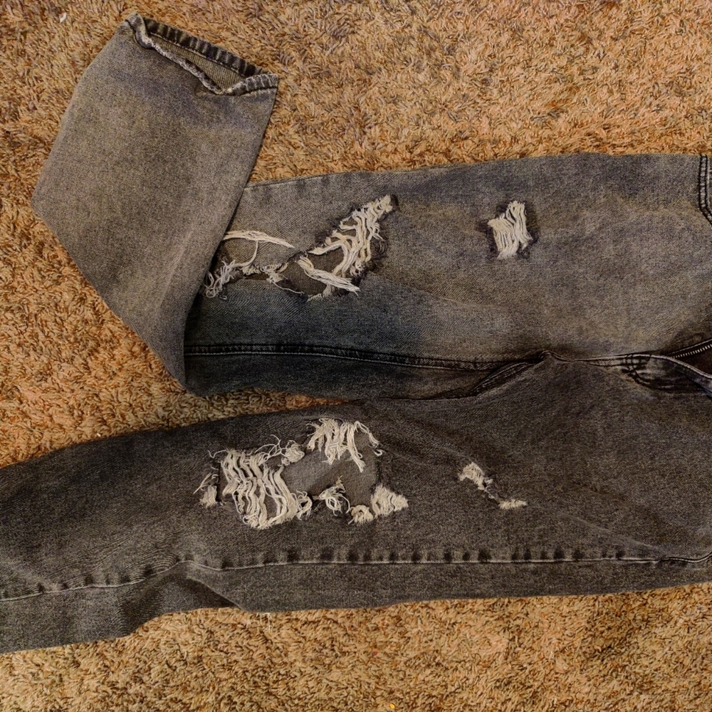 Split Dye Jeans
